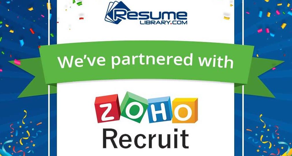 resume library to provide millions of resumes to zoho recruit resume
